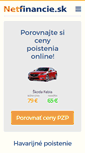 Mobile Screenshot of netfinancie.sk